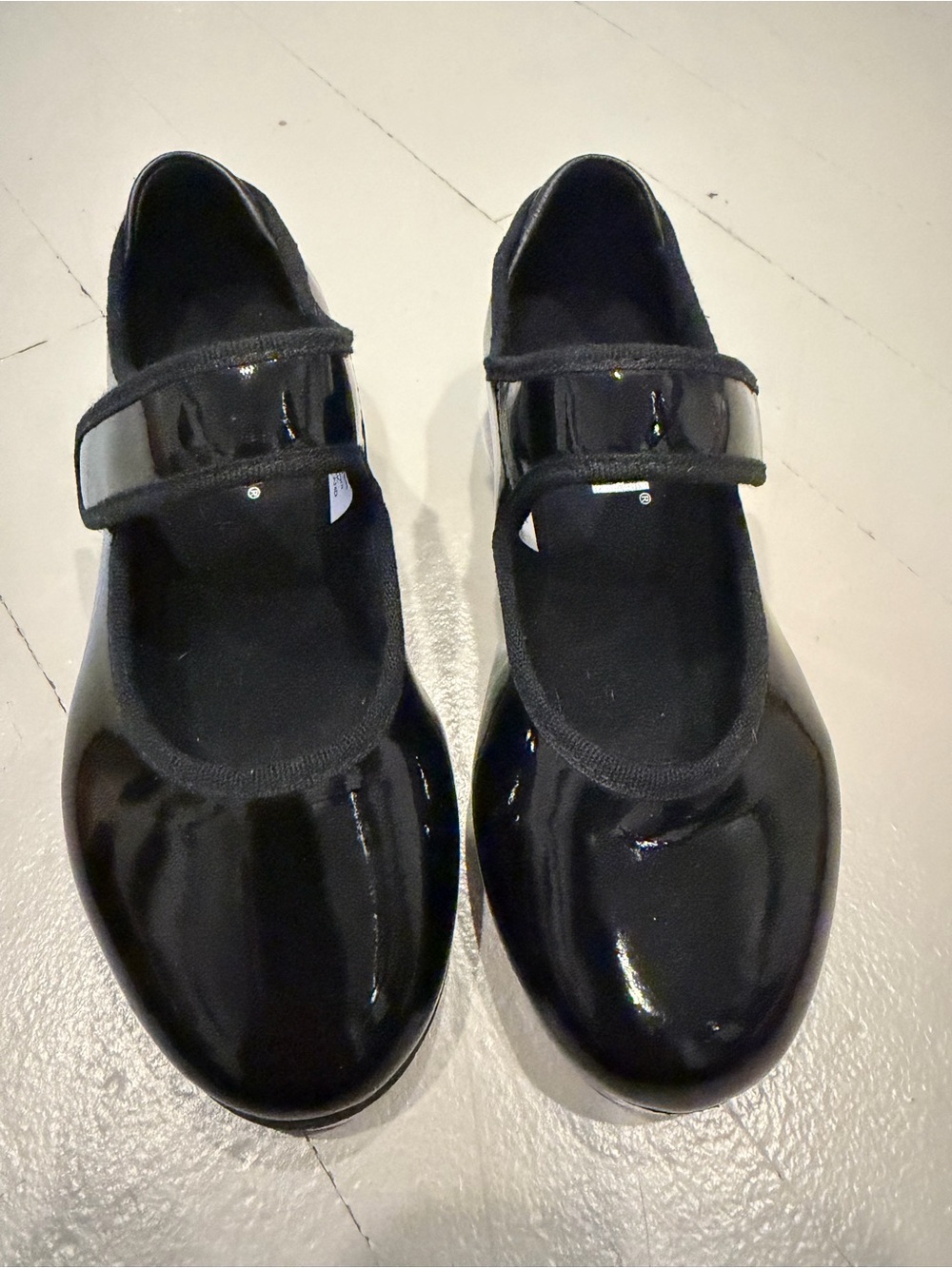 Bloch Black Patent Allie Tap Shoes for Toddler